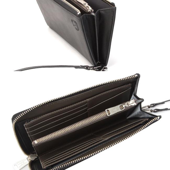 最大51% 3/3限定 CIE シー エクストラ 財布 長財布 L字ファスナー 本革 脱着可能ストラップ付き CIE EXTRA 032171 在庫限り | CIE | 09