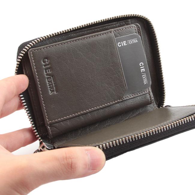 CIE シー エクストラ 二つ折り財布 本革 ミドル財布 ミドルウォレット ラウンドファスナー ボックス型 小銭入れ CIE EXTRA 032172 在庫限り | CIE | 11