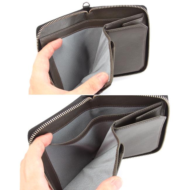 CIE シー エクストラ 二つ折り財布 本革 ミドル財布 ミドルウォレット ラウンドファスナー ボックス型 小銭入れ CIE EXTRA 032172 在庫限り | CIE | 13