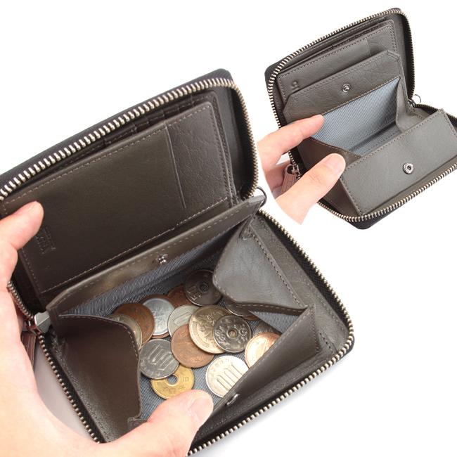 CIE シー エクストラ 二つ折り財布 本革 ミドル財布 ミドルウォレット ラウンドファスナー ボックス型 小銭入れ CIE EXTRA 032172 在庫限り | CIE | 10