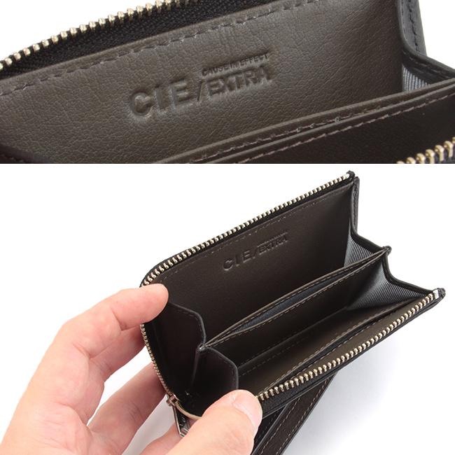 最大49% 9/9限定 CIE シー エクストラ 財布 L字ファスナー 本革 ミニ財布 小さい財布 CIE EXTRA 032173 在庫限り | CIE | 10
