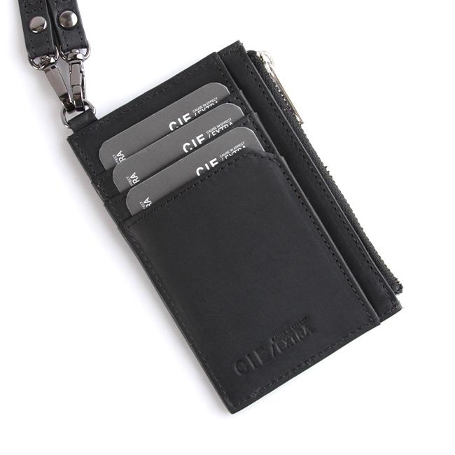 CIE シー エクストラ パスケース カードケース 小銭入れ 本革 脱着可能ストラップ CIE EXTRA 032174 在庫限り | CIE | 09