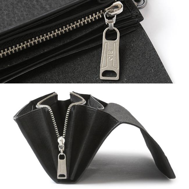 CIE（シー） エクストラ 財布 長財布 フラップ L字ファスナー 本革