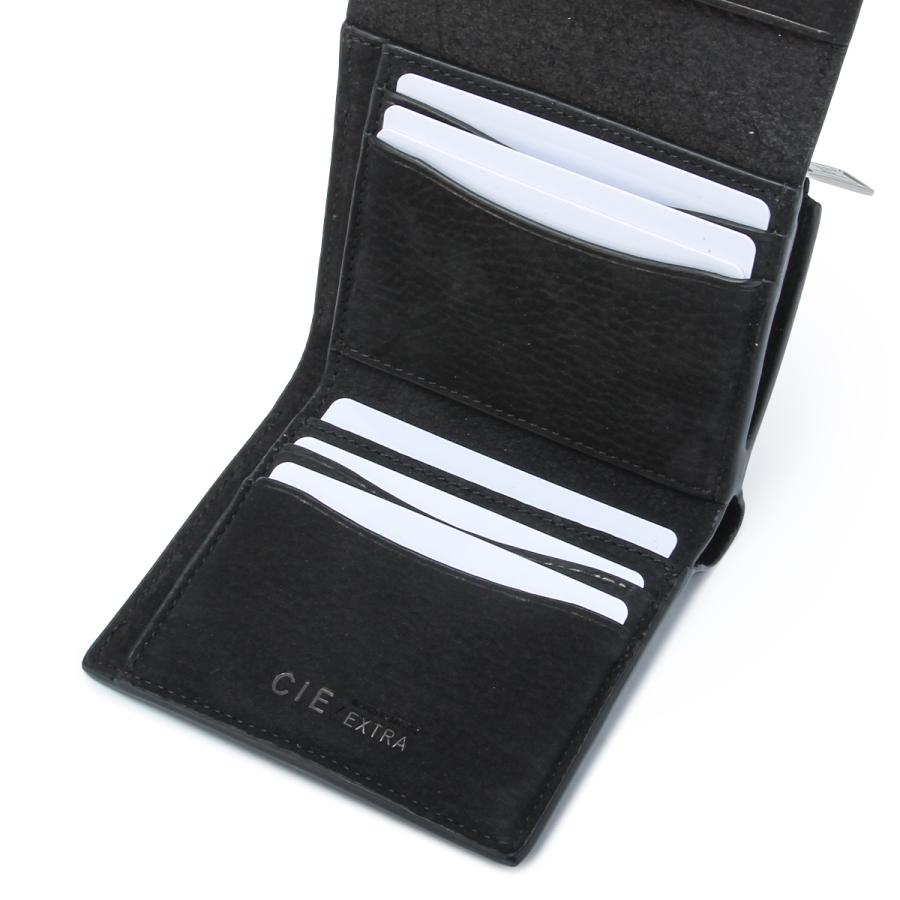 最大50% 9/6限定 CIE / EXTRA フォーク 二つ折り財布 ミニ財布 ミニウォレット メンズ レディース ブランド レザー 本革 シーエクストラ FOLK 032259 | CIE | 10