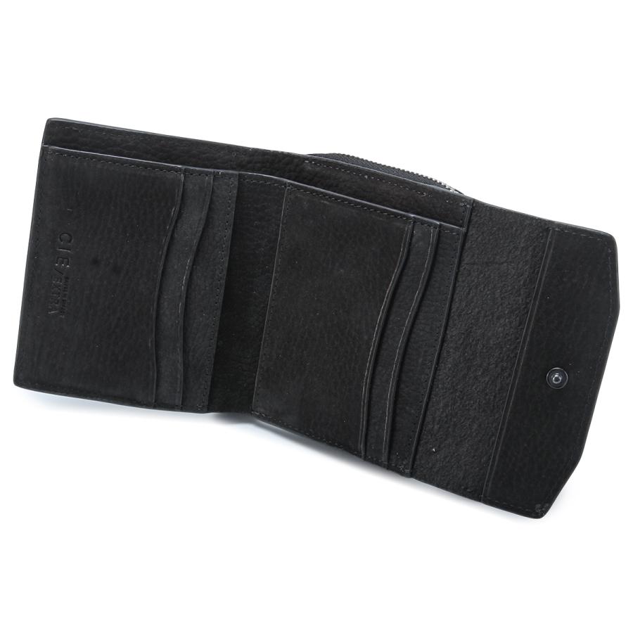 最大50% 9/6限定 CIE / EXTRA フォーク 二つ折り財布 ミニ財布 ミニウォレット メンズ レディース ブランド レザー 本革 シーエクストラ FOLK 032259 | CIE | 08