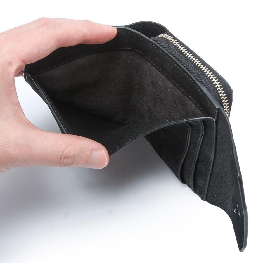 CIE / EXTRA フォーク 二つ折り財布 ミニ財布 ミニウォレット メンズ レディース ブランド レザー 本革 シーエクストラ FOLK 032259 | CIE | 09