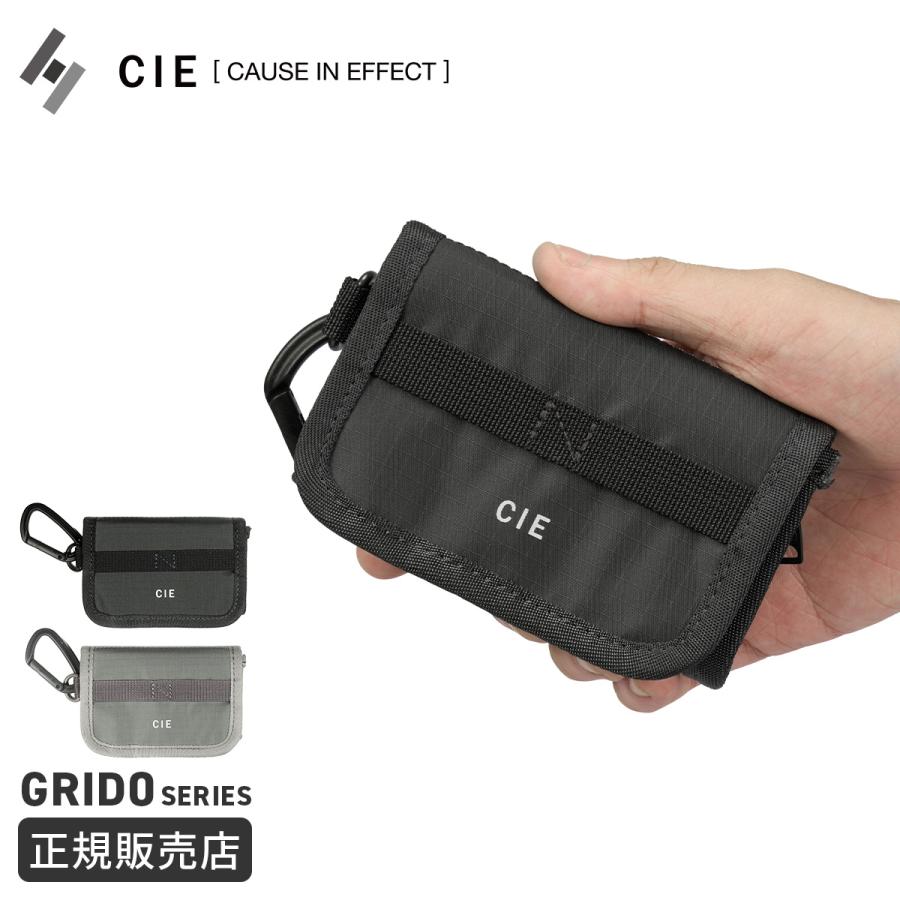 最大41% 8/25限定 CIE GRID0 シー グリッド0 財布 ミニ財布 三つ折り財布 ミニウォレット メンズ レディース ブランド ナイロン 032602 | CIE