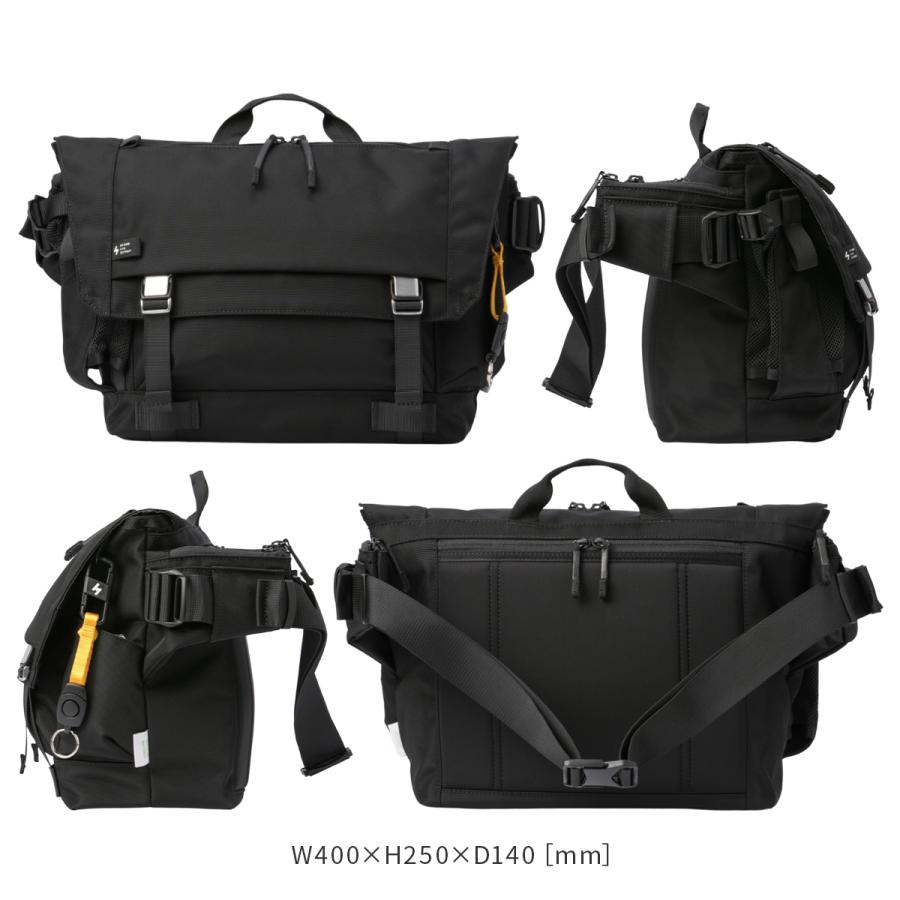 CIE ブラック メッセンジャーバッグ CIE 最大52% 9/21まで シー エイブル ショルダーバッグ