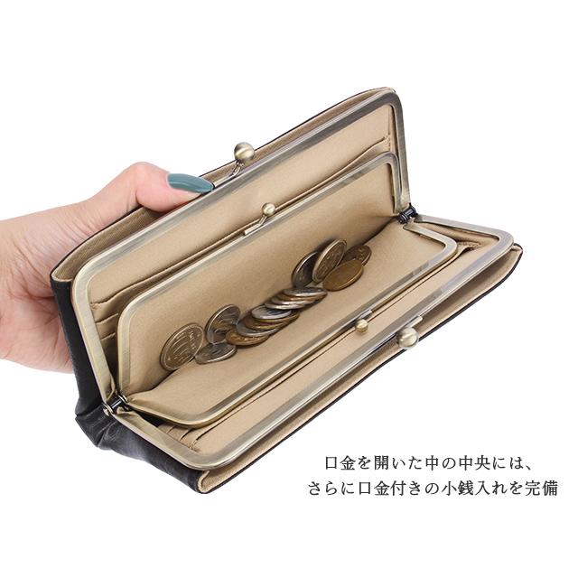 最大41% 9/27限定 クレドラン 財布 長財布 レディース ブランド 本革 日本製 大容量 レザー がま口 使いやすい CLEDRAN ノム CL2305 | CLEDRAN | 08