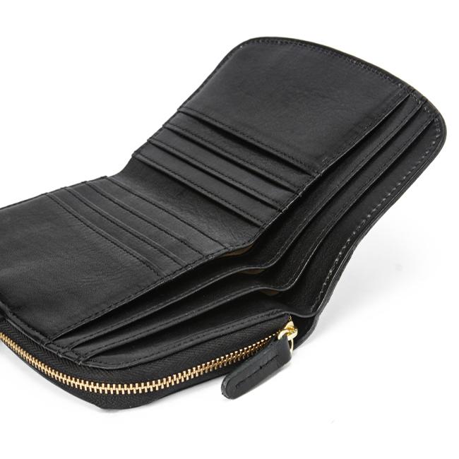 最大42% 1/13限定 クレドラン 財布 二つ折り財布 ミドル財布 レディース ブランド 日本製 本革 大容量 レザー 使いやすい CLEDRAN ミエル CL2406 | CLEDRAN | 13