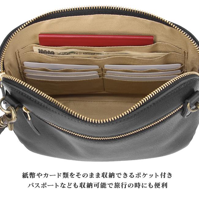 最大42% 2/17まで クレドラン ショルダーバッグ ショルダーウォレット 小さめ 斜めがけ 財布 軽量 日本製 本革 レザー コンパクト CLEDRAN フラム CL2763 | CLEDRAN | 09