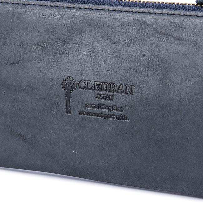 クレドラン 財布 長財布 レディース ブランド 本革 日本製 薄型 薄い財布 レザー L字ファスナー CLEDRAN グランディ CL3126 在庫限り | CLEDRAN | 15