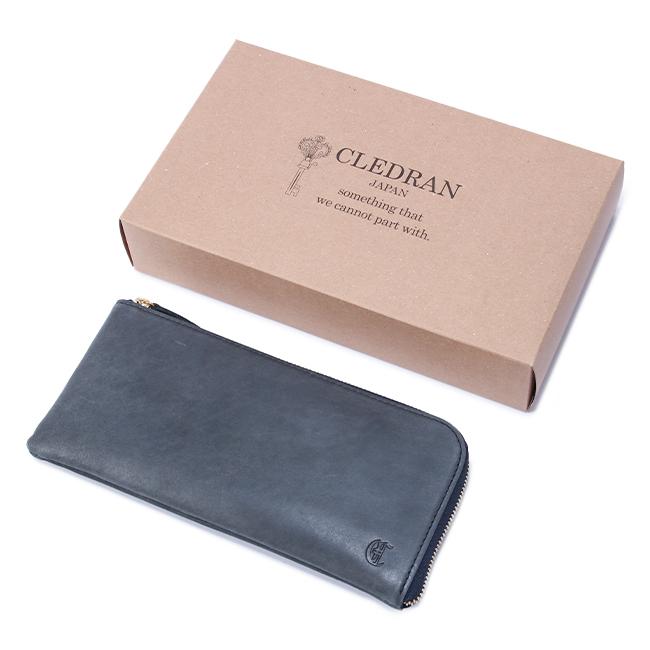 クレドラン 財布 長財布 レディース ブランド 本革 日本製 薄型 薄い財布 レザー L字ファスナー CLEDRAN グランディ CL3126 在庫限り | CLEDRAN | 17