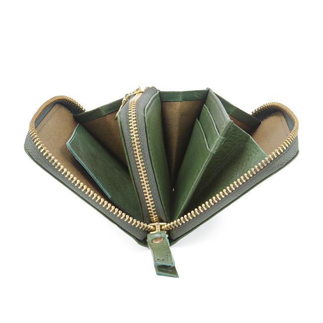 最大42% 1/27限定 クレドラン 財布 二つ折り財布 レディース ブランド ラウンドファスナー レザー 本革 日本製 CLEDRAN CL3269 | CLEDRAN | 14