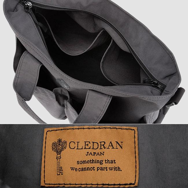最大42% 12/28限定 クレドラン トートバッグ ショルダーバッグ ヘルメットバッグ レディース ブランド 斜めがけ ファスナー付き 軽量 日本製 A4 CLEDRAN CL3432 | CLEDRAN | 10