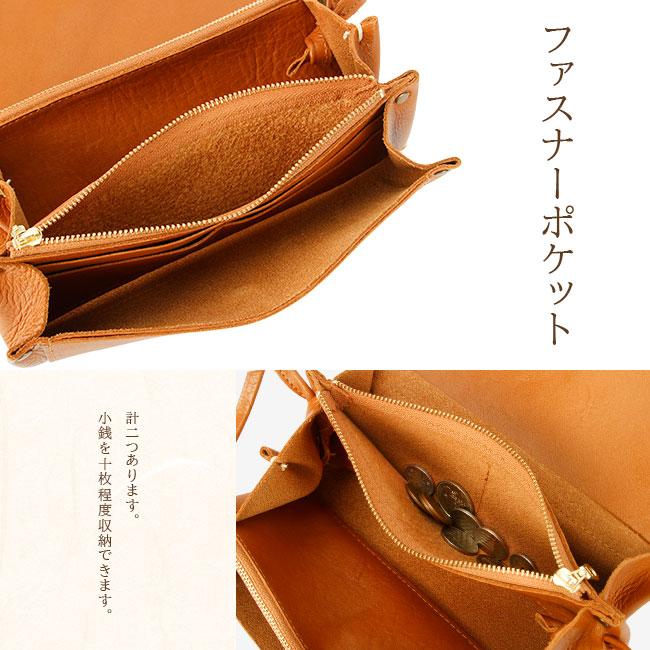 クレドラン ショルダーウォレット ショルダーポーチ レディース ブランド レザー 本革 軽量 日本製 財布 旅行 バーグ CLEDRAN CL3449 | CLEDRAN | 11