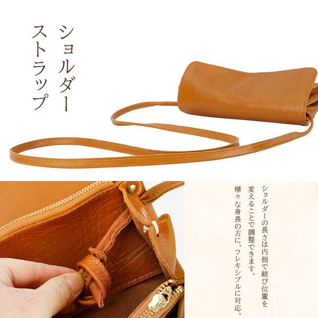 最大42% 12/28限定 クレドラン ショルダーウォレット ショルダーポーチ レディース ブランド レザー 本革 軽量 日本製 財布 旅行 バーグ CLEDRAN CL3449 | CLEDRAN | 14