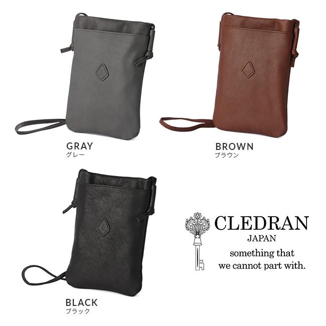 最大50% 3/25限定 クレドラン ショルダーバッグ スマホポーチ レディース ブランド レザー 本革 日本製 軽量 小さめ 斜めがけ ガレ CLEDRAN GALE CL3592 | CLEDRAN | 04