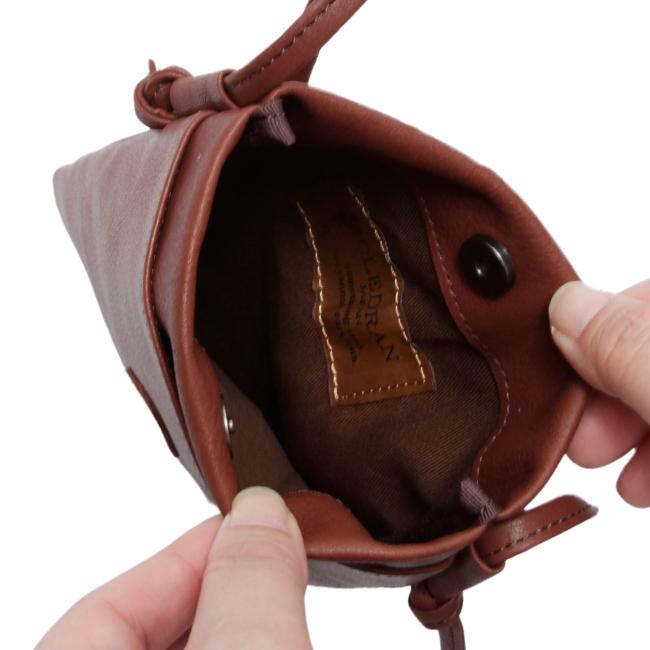 最大50% 3/25限定 クレドラン ショルダーバッグ スマホポーチ レディース ブランド レザー 本革 日本製 軽量 小さめ 斜めがけ ガレ CLEDRAN GALE CL3592 | CLEDRAN | 08