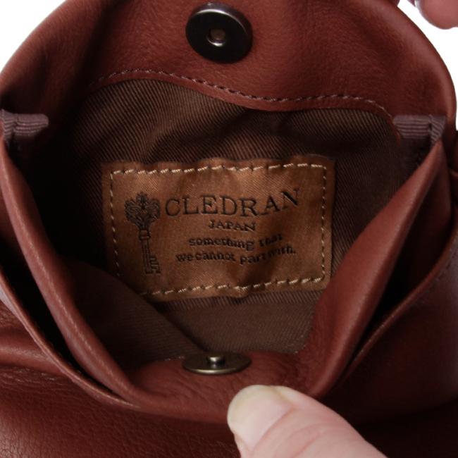 最大50% 3/25限定 クレドラン ショルダーバッグ スマホポーチ レディース ブランド レザー 本革 日本製 軽量 小さめ 斜めがけ ガレ CLEDRAN GALE CL3592 | CLEDRAN | 09