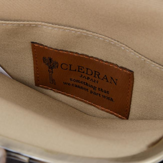 クレドラン ショルダーバッグ スマホポーチ レディース ブランド がま口 本革 軽量 日本製 レザー アンファ CLEDRAN ENFA CL3595 在庫限り | CLEDRAN | 13