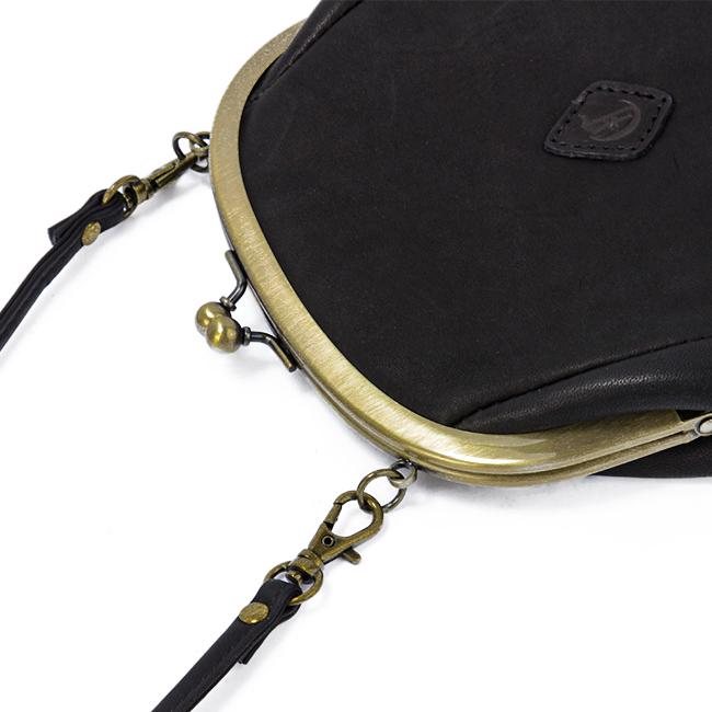 クレドラン ショルダーバッグ スマホポーチ レディース ブランド がま口 本革 軽量 日本製 レザー アンファ CLEDRAN ENFA CL3595 在庫限り | CLEDRAN | 15