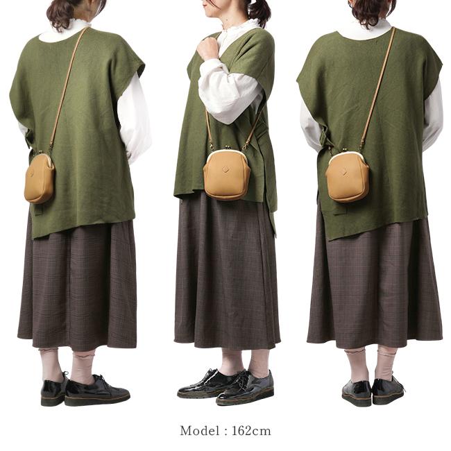 最大42% 12/28限定 クレドラン ショルダーバッグ スマホポーチ レディース ブランド がま口 本革 軽量 日本製 レザー アンファ CLEDRAN ENFA CL3595 在庫限り | CLEDRAN | 08