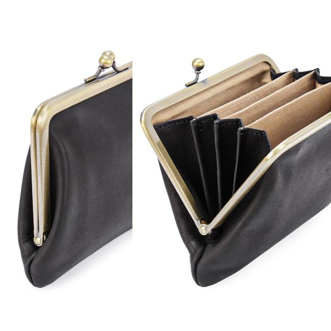 クレドラン 財布 がま口財布 マルチポーチ レディース ブランド 本革 軽量 大容量 日本製 レザー アンファ CLEDRAN ENFA CL3596 | CLEDRAN | 14