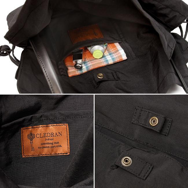 最大50% 3/25限定 クレドラン ショルダーバッグ 巾着バッグ レディース ブランド ナイロン 斜めがけバッグ 日本製 A5 CLEDRAN CL3616 | CLEDRAN | 12