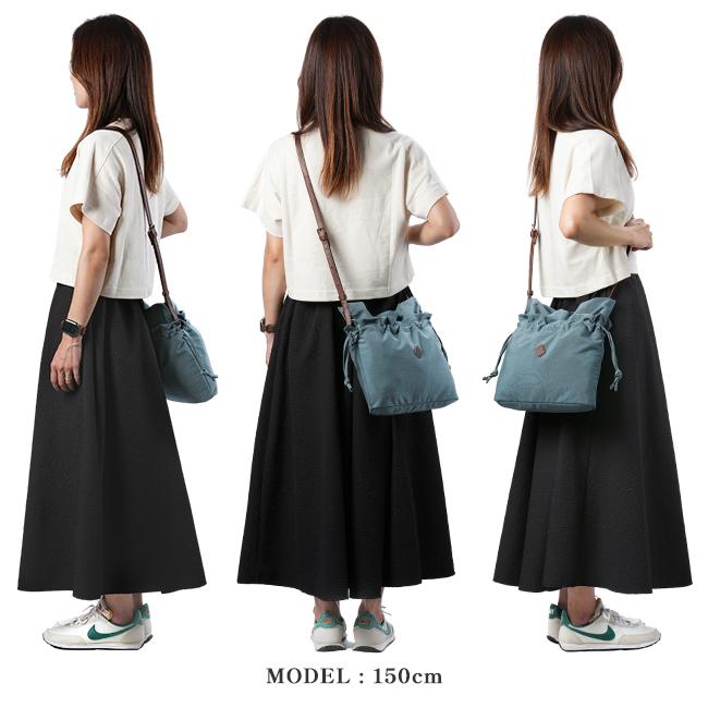 最大42% 12/28限定 クレドラン ショルダーバッグ 巾着バッグ レディース ブランド ナイロン 斜めがけバッグ 日本製 A5 CLEDRAN CL3616 | CLEDRAN | 07