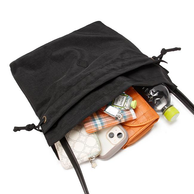 最大50% 3/25限定 クレドラン ショルダーバッグ 巾着バッグ レディース ブランド ナイロン 斜めがけバッグ 日本製 A5 CLEDRAN CL3616 | CLEDRAN | 10