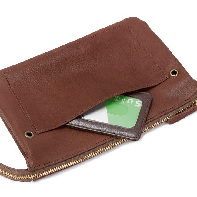 最大42% 12/28限定 クレドラン ショルダーバッグ サコッシュ レディース ブランド レザー 本革 軽量 日本製 薄型 薄マチ 斜めがけ B6 ガレ CLEDRAN GALE CL3629 | CLEDRAN | 14