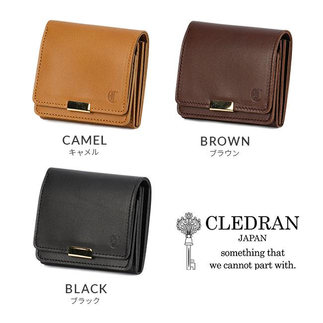 最大42% 8/30限定 クレドラン 財布 二つ折り財布 レディース ブランド レザー 本革 日本製 小さい CLEDRAN CL3729 | CLEDRAN | 05
