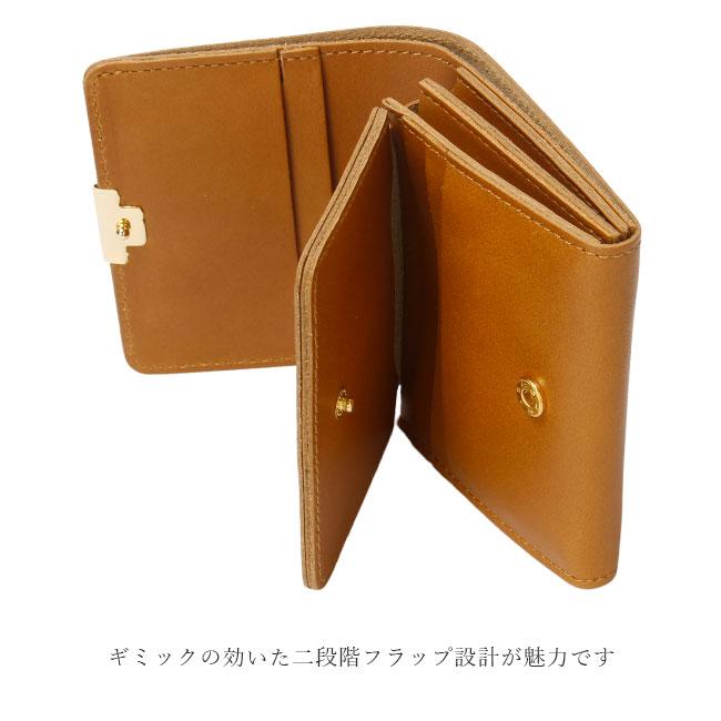 最大50% 3/25限定 クレドラン 財布 二つ折り財布 レディース ブランド レザー 本革 日本製 小さい CLEDRAN CL3729 | CLEDRAN | 08