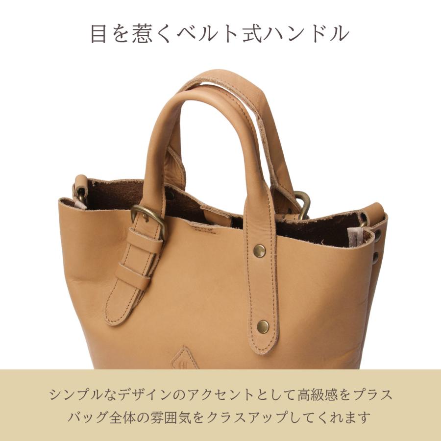 最大42% 8/30限定 クレドラン トートバッグ レディース ブランド レザー 本革 軽量 日本製 小さめ 斜めがけ A5 2WAY ショルダー フール CLEDRAN HEURE CL3735 | CLEDRAN | 13