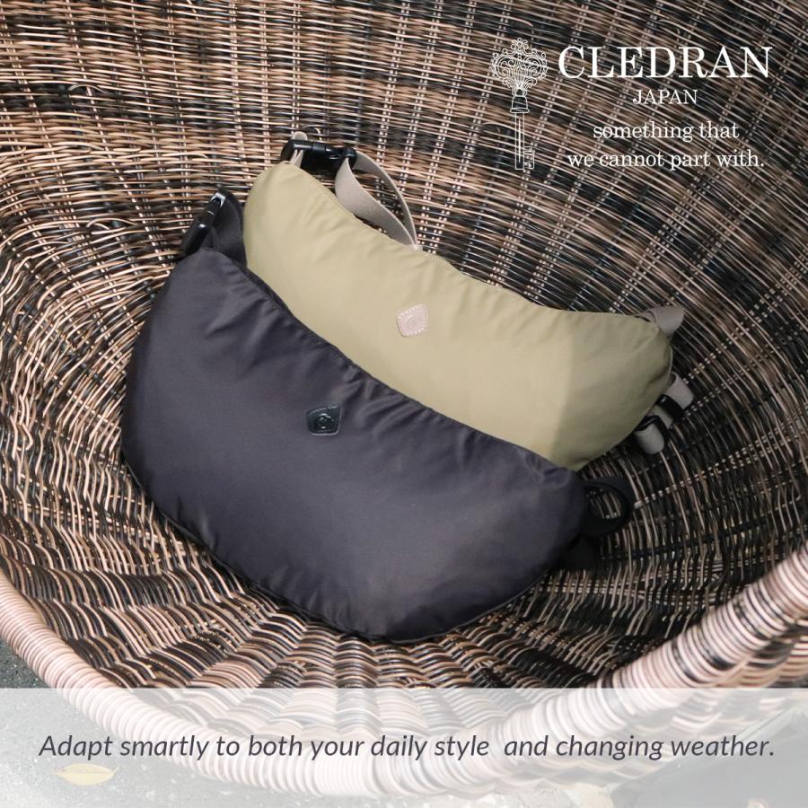 最大42% 12/28限定 クレドラン ショルダーバッグ レディース ブランド 軽量 日本製 横型 舟形 薄型 薄マチ 斜めがけ 2WAYバッグ A5 フォリ CLEDRAN FORI CL3850 | CLEDRAN | 04