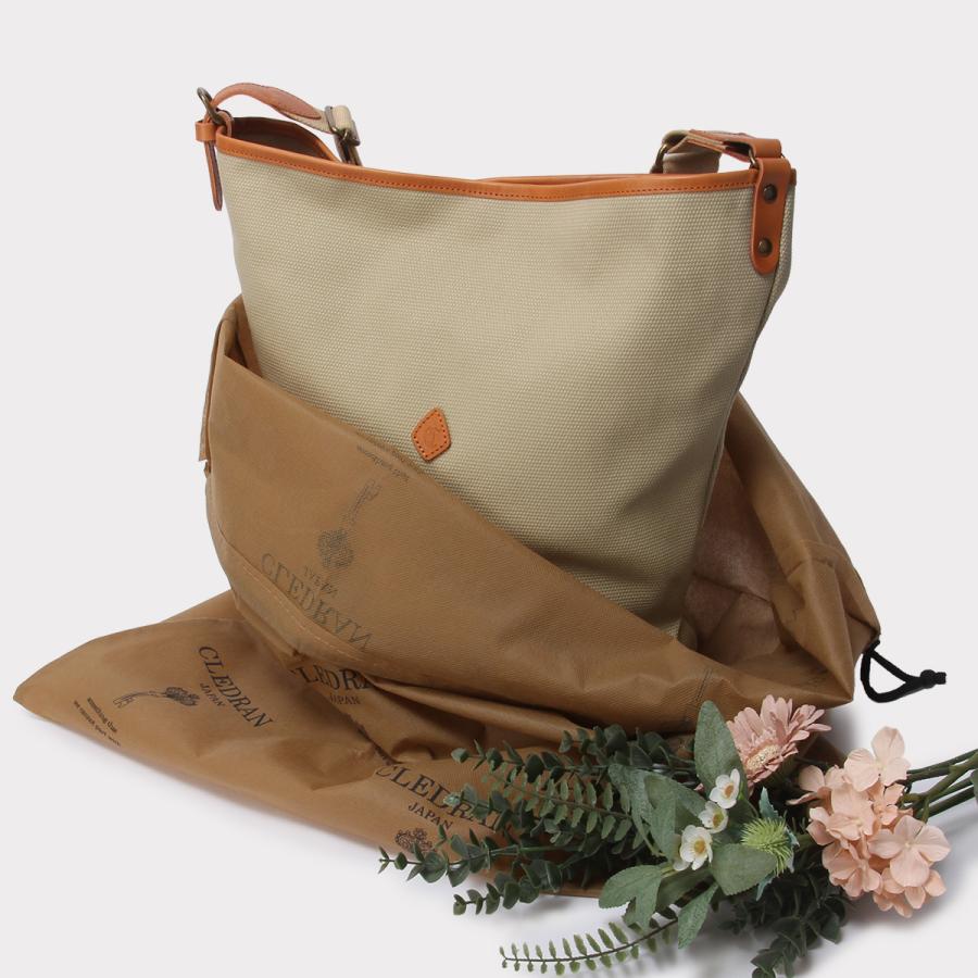 最大42% 12/28限定 クレドラン グラン ショルダーバッグ レディース キャンバス 縦型 A4 CLEDRAN GRAN CL3858 | CLEDRAN | 19