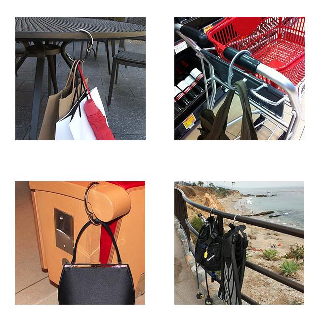 最大42% 4/28から メール便選択で送料無料 バッグハンガー クリッパ Clipa 公認正規販売店 フック カバン掛け ビジネス 軽量 スリム つやあり つやなし | Clipa | 17