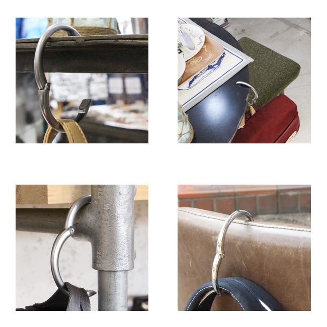 最大42% 4/7限定 メール便選択で送料無料 バッグハンガー クリッパ Clipa 公認正規販売店 フック カバン掛け ビジネス 軽量 スリム つやあり つやなし | Clipa | 21