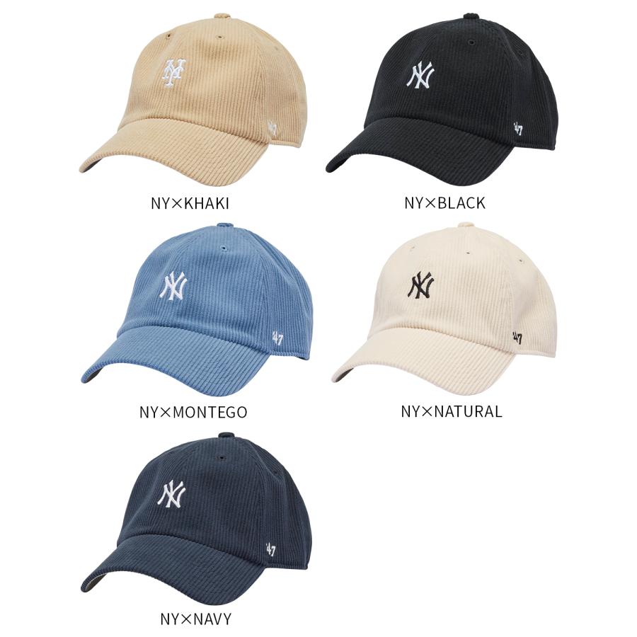 最大42% 4/22限定 フォーティーセブン 47 コーデュロイ キャップ 帽子 メンズ レディース ドジャース ヤンキース メッツ MLB | 47 | 10