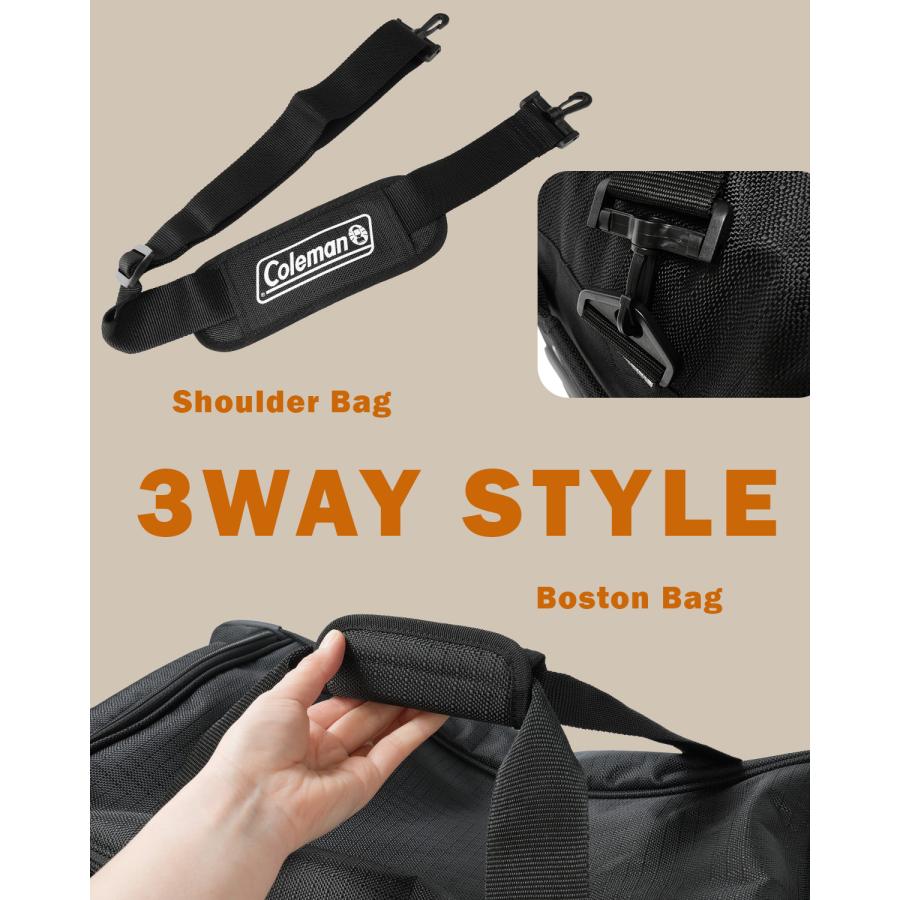 最大51% 3/3限定 コールマン ボストンキャリー 70L 3WAY キャリーバッグ ボストンバッグ ショルダー coleman 01411 | Coleman | 05