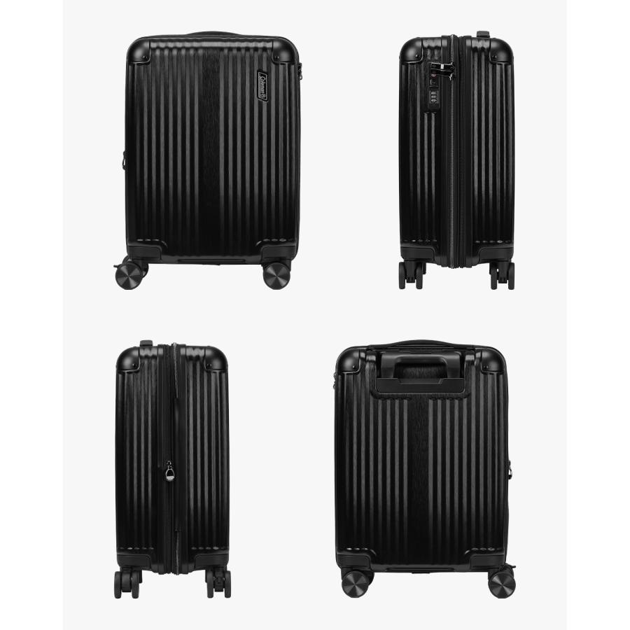 最大50% 10/18限定 コールマン スーツケース Sサイズ 機内持ち込み 38L/46L 軽量 拡張機能 ストッパー キャリーバッグ アルマイト2 Coleman ALMITE 2 60014 | Coleman | 05