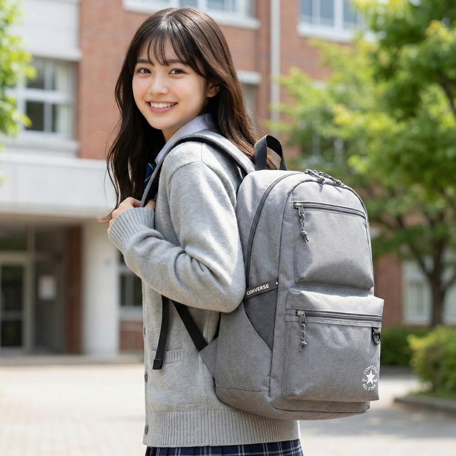 最大42% 8/30限定 コンバース リュック 23L 通学 男子 女子 女子高生 高校生 通学リュック スクールリュック スクールバッグ スリムロゴ Converse 20072 | CONVERSE | 06