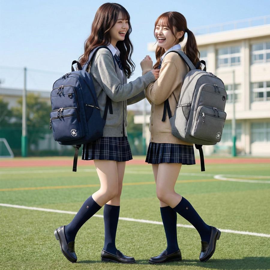 コンバース スリムロゴ リュック 30L 通学 男子 女子 高校生 中学生 大容量 スクールリュック Converse SLIM TAPE LOGO 20073 | CONVERSE | 07