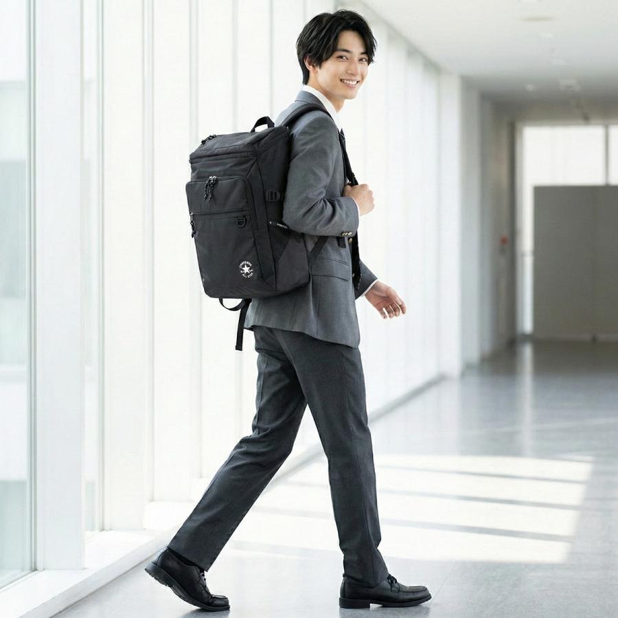 最大42% 4/22限定 コンバース リュック 30L 通学 男子 女子 女子高生 高校生 通学リュック スクールリュック スクールバッグ ボックス型 ジョイ Converse 20074 | CONVERSE | 04