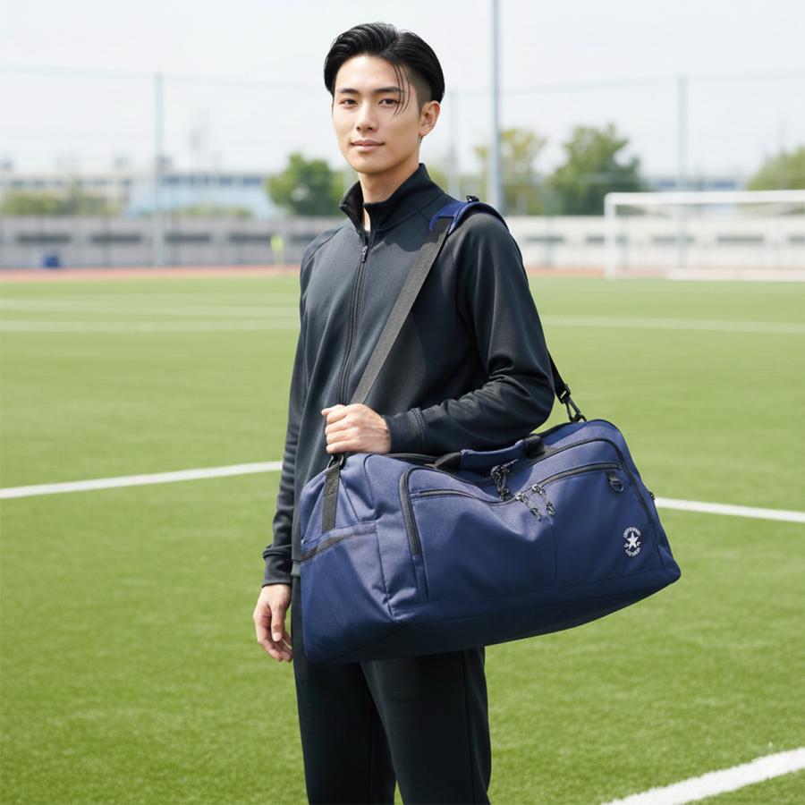 最大51% 4/22限定 コンバース ボストンバッグ 55L 修学旅行 林間学校 小学校 中学生 高校生 女子 男子 大容量 軽量 撥水 2WAY Converse SLIM TAPE LOGO 20076 | CONVERSE | 07