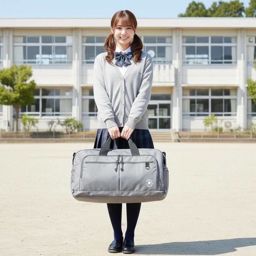 最大42% 8/30限定 コンバース ボストンバッグ 55L 修学旅行 林間学校 小学校 中学生 高校生 女子 男子 大容量 軽量 撥水 2WAY Converse SLIM TAPE LOGO 20076 | CONVERSE | 10