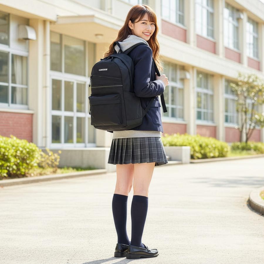 最大53% 3/1まで コンバース リュック 25L 通学 男子 女子 女子高生 高校生 通学リュック スクールリュック スクールバッグ コネクト Converse 20103 | CONVERSE | 05
