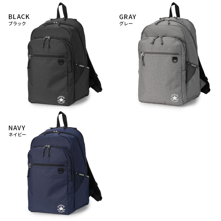 コンバース リュック 32L 大容量 軽量 撥水 男子 女子 中学生 高校生 黒 通学 部活 大きめ スクールバッグ B4 Converse Slim Logo 20142 | CONVERSE | 21
