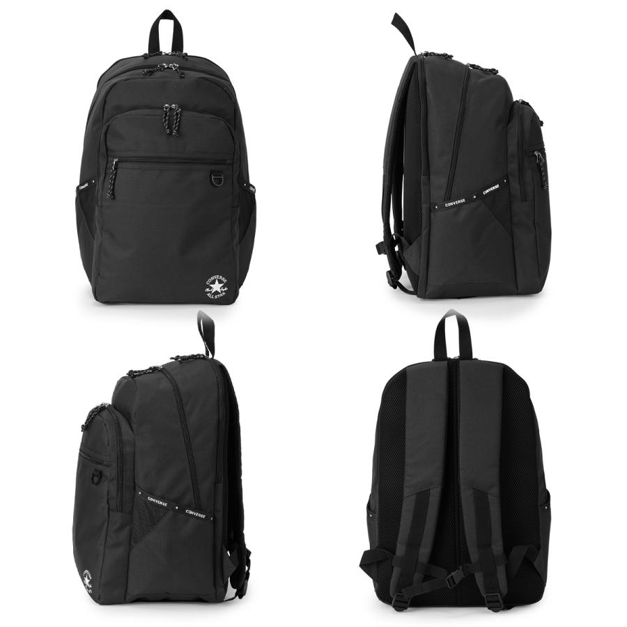 コンバース リュック 32L 大容量 軽量 撥水 男子 女子 中学生 高校生 黒 通学 部活 大きめ スクールバッグ B4 Converse Slim Logo 20142 | CONVERSE | 22